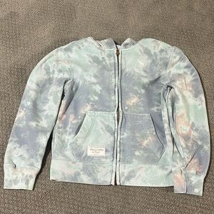 Abercrombie Kids Full zip hoodie, girls 7/8, gently worn